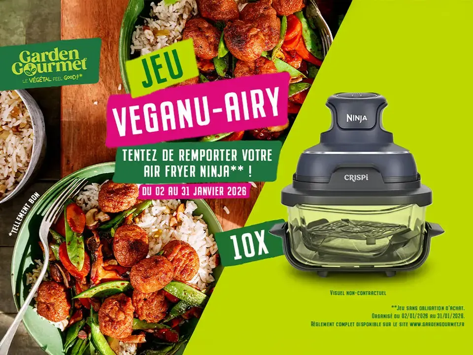 Visuel de banner Garden Gourmet