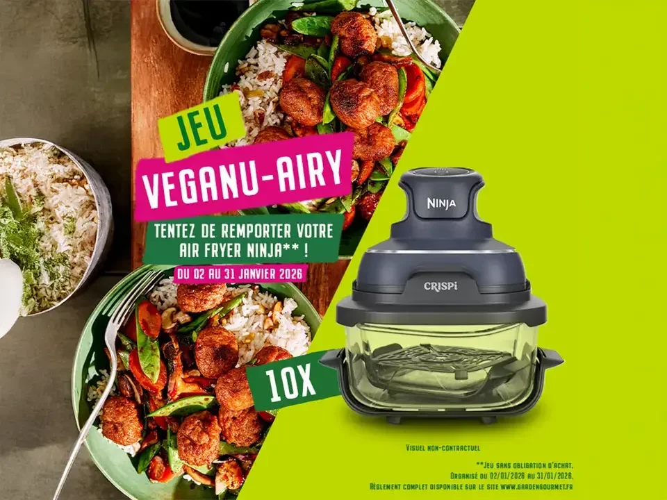 Visuel Garden Gourmet promotion