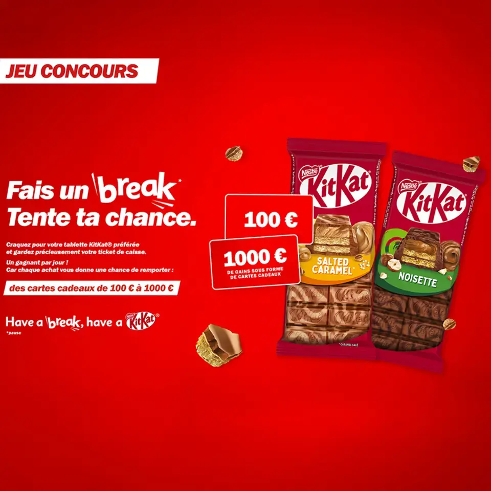 Visuel de promotion KITKAT