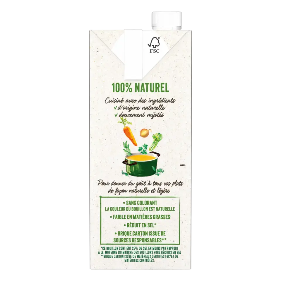 MAGGI Broth Liquid Vegetable Brick 10x400ml FR