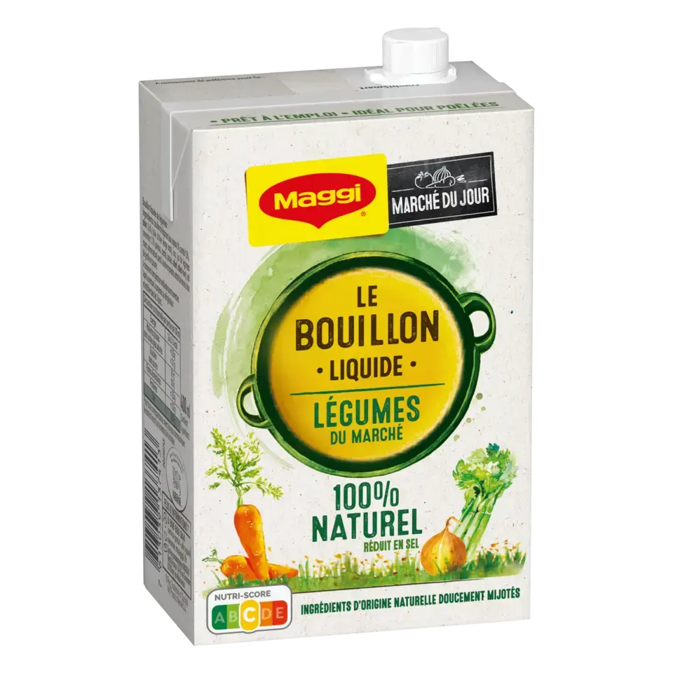 MAGGI Broth Liquid Vegetable Brick 10x400ml FR