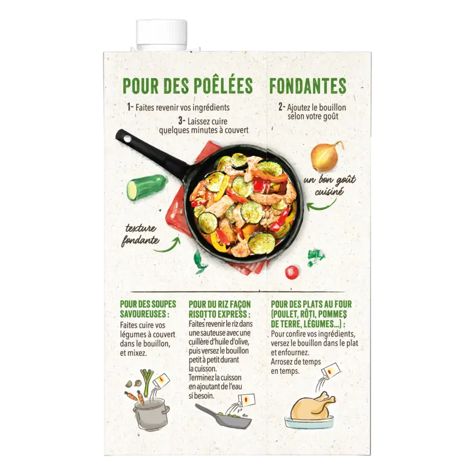 MAGGI Broth Liquid Vegetable Brick 10x400ml FR