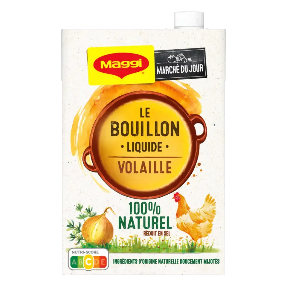 MAGGI Broth Liquid Poultry Brick 10x400ml FR