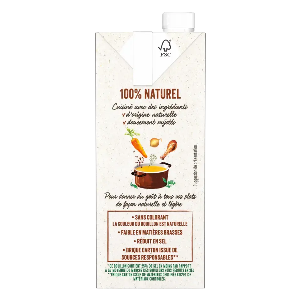 MAGGI Broth Liquid Poultry Brick 10x400ml FR