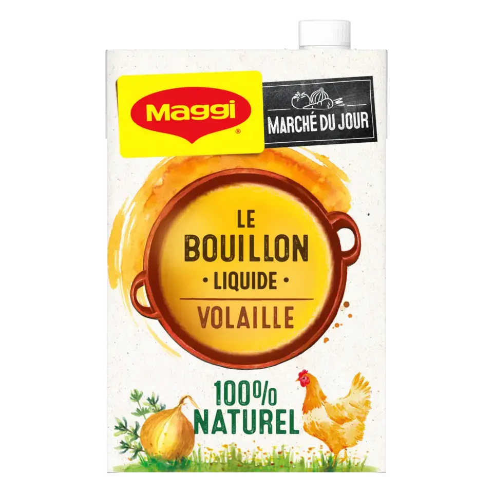 MAGGI Broth Liquid Poultry Brick 10x400ml FR