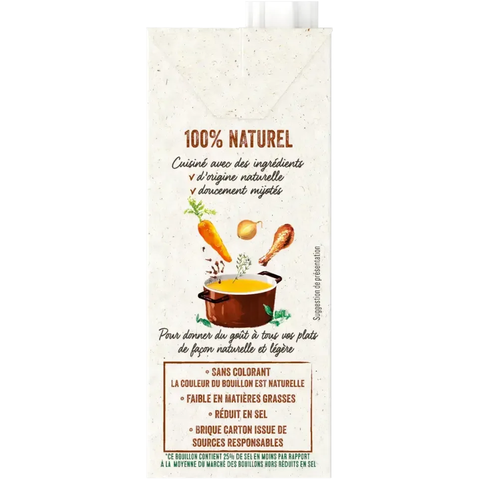 MAGGI Marché du Jour Le Bouillon Liquide Volaille 400ml