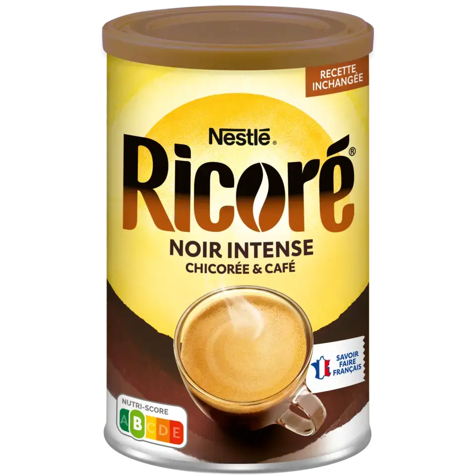 Chicorée &amp; Café, RICORÉ® Noir Intense, Boîte de 240g