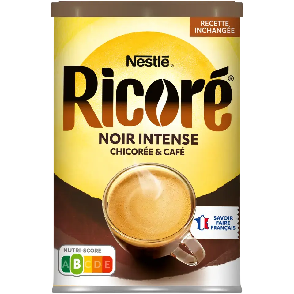 Chicorée &amp; Café, RICORÉ® Noir Intense, Boîte de 240g
