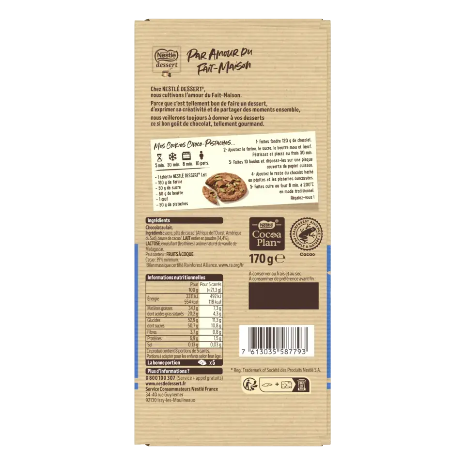 NESTLE DESSERT® Lait 170g visuel-2