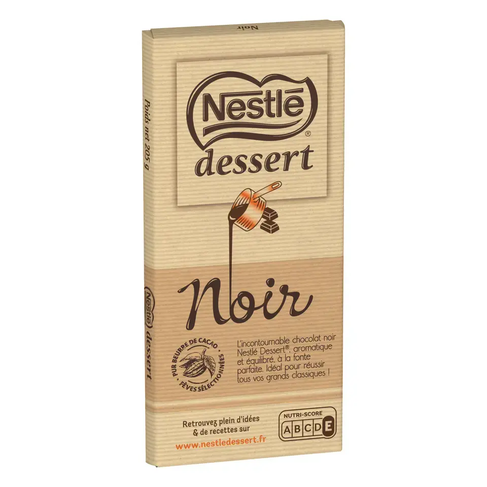 DESSERT NOIR Wrapper 205g Engagement FR