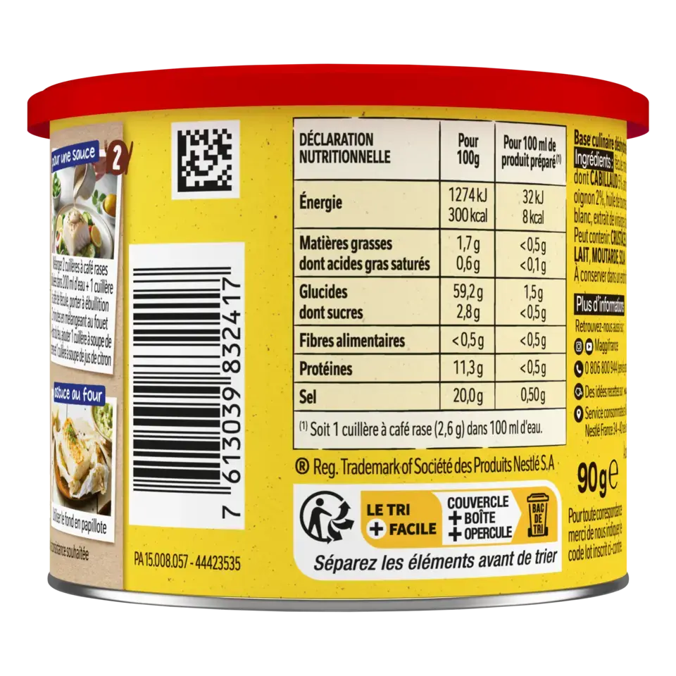 MAGGI Fumet de Poisson boîte 90g