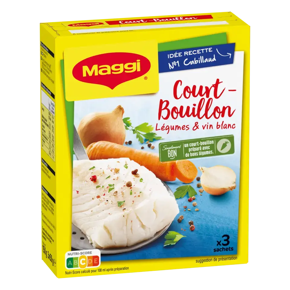MAGGI Court-Bouillon Carton 3x50g FR