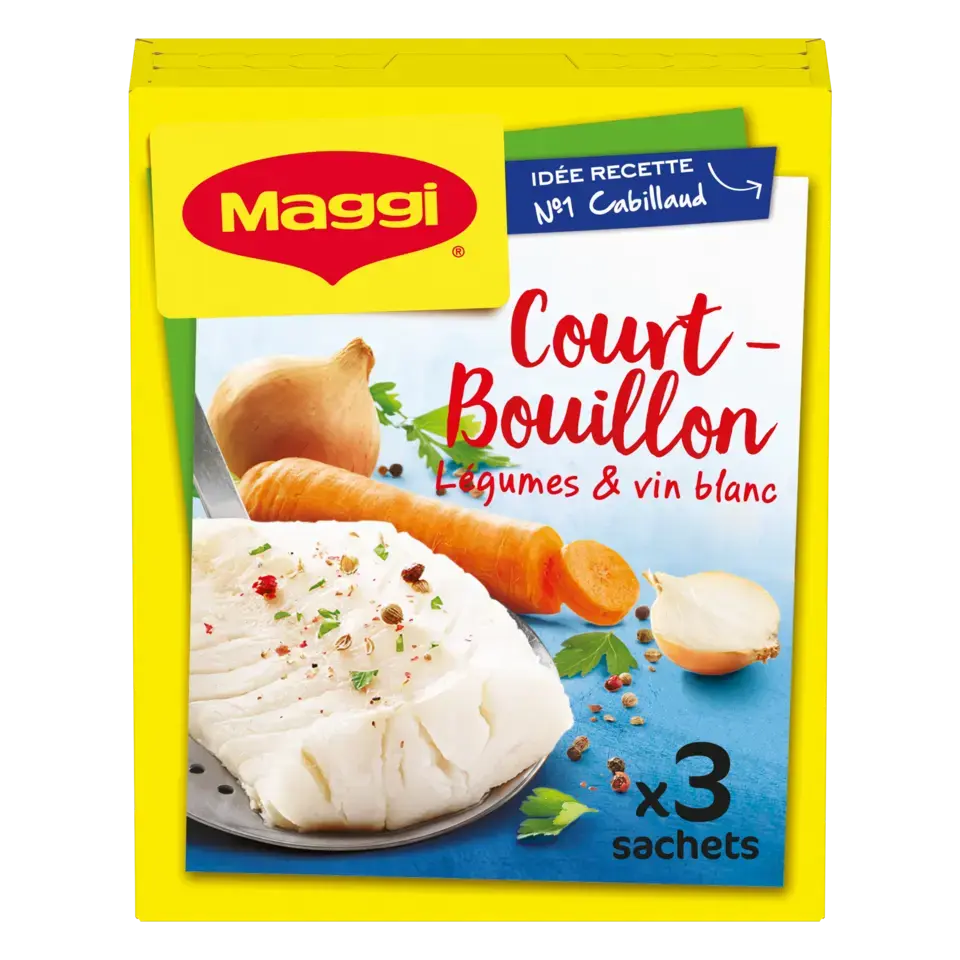 MAGGI Court-Bouillon Carton 3x50g FR