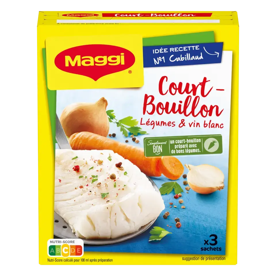 MAGGI Court-Bouillon Carton 3x50g FR