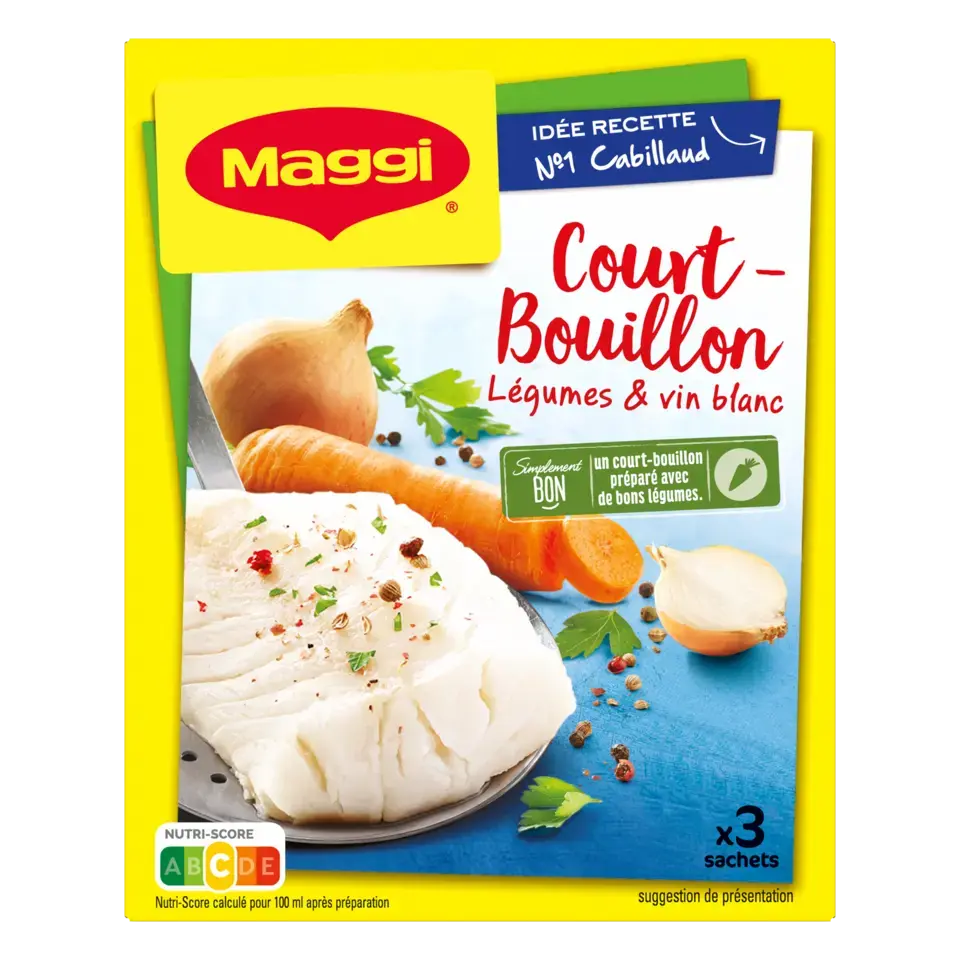 MAGGI Court-Bouillon Carton 3x50g FR