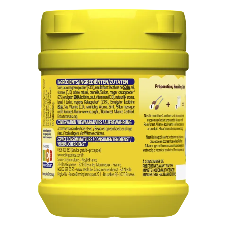 NESQUIK Poudre Cacaotée boîte 300g