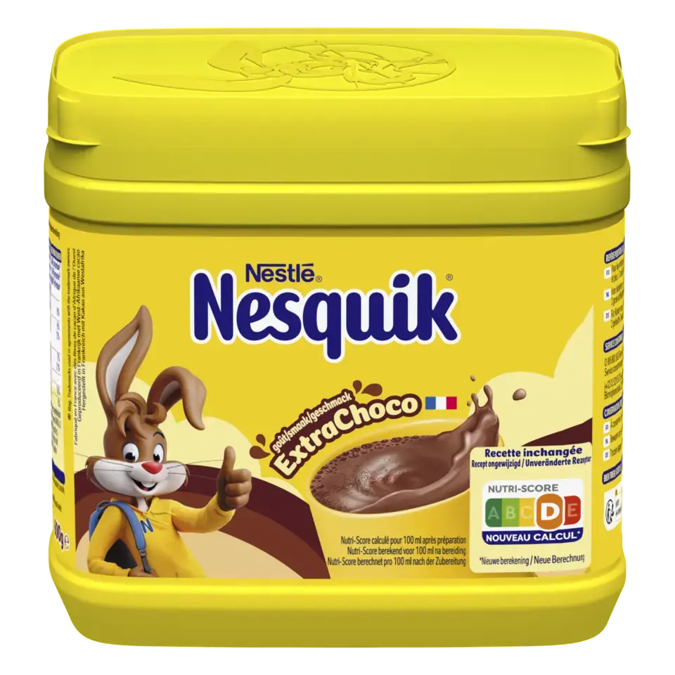NESQUIK Gout EXTRA CHOCO Poudre Cacaotée boîte 600g