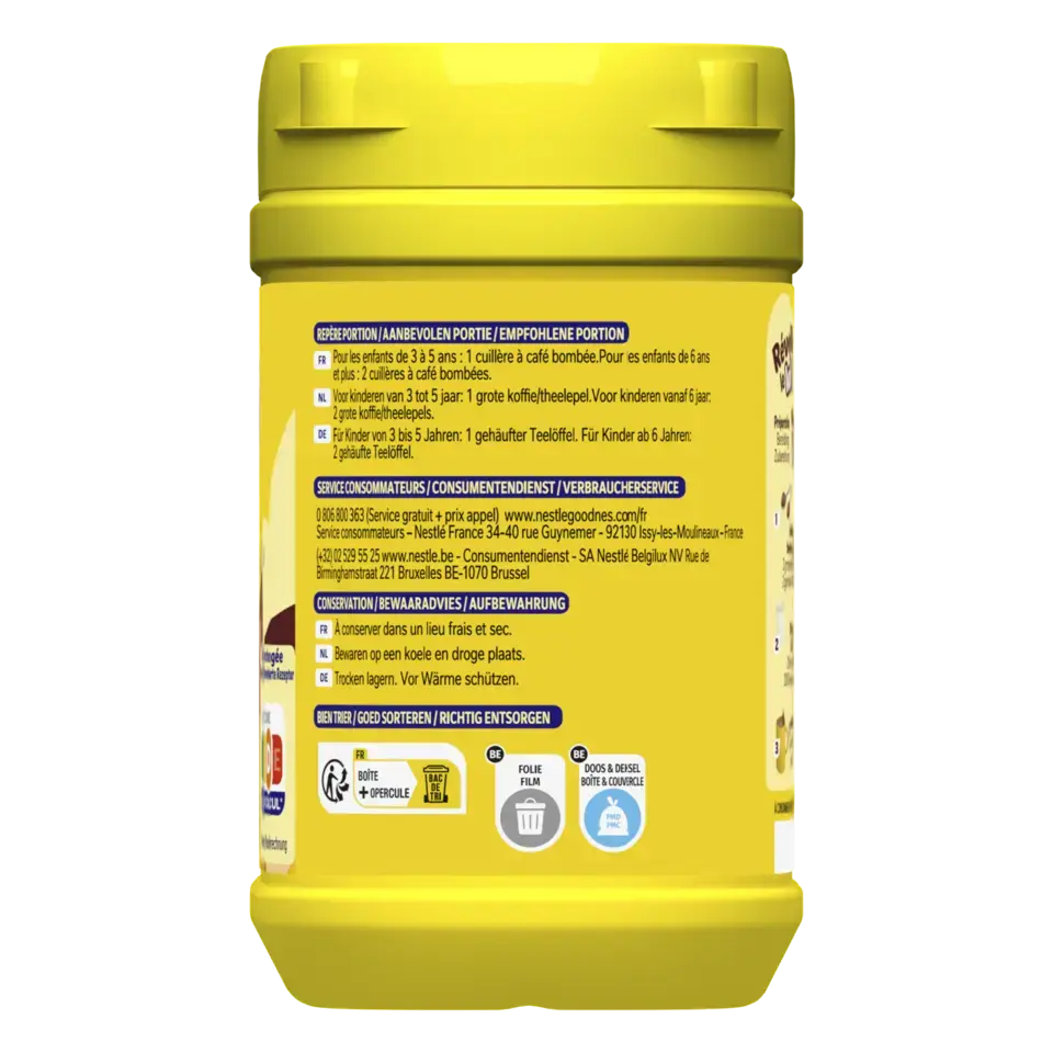 NESQUIK Gout EXTRA CHOCO Poudre Cacaotée boîte 600g