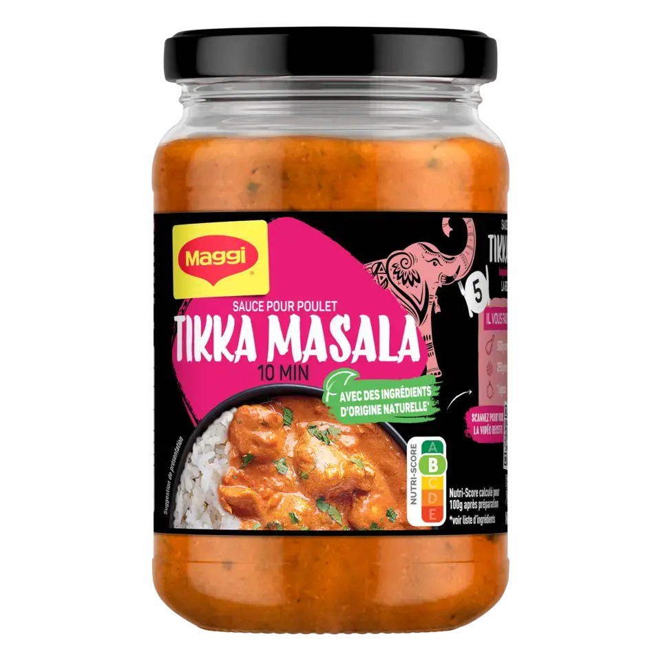 MAGGI® sauce Tikka Masala pour poulet 340g
