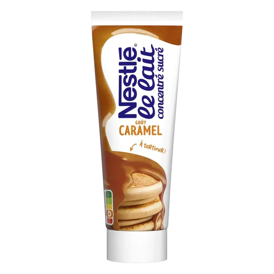 NESTLE Lait concentré sucré en tube Caramel tube 165g