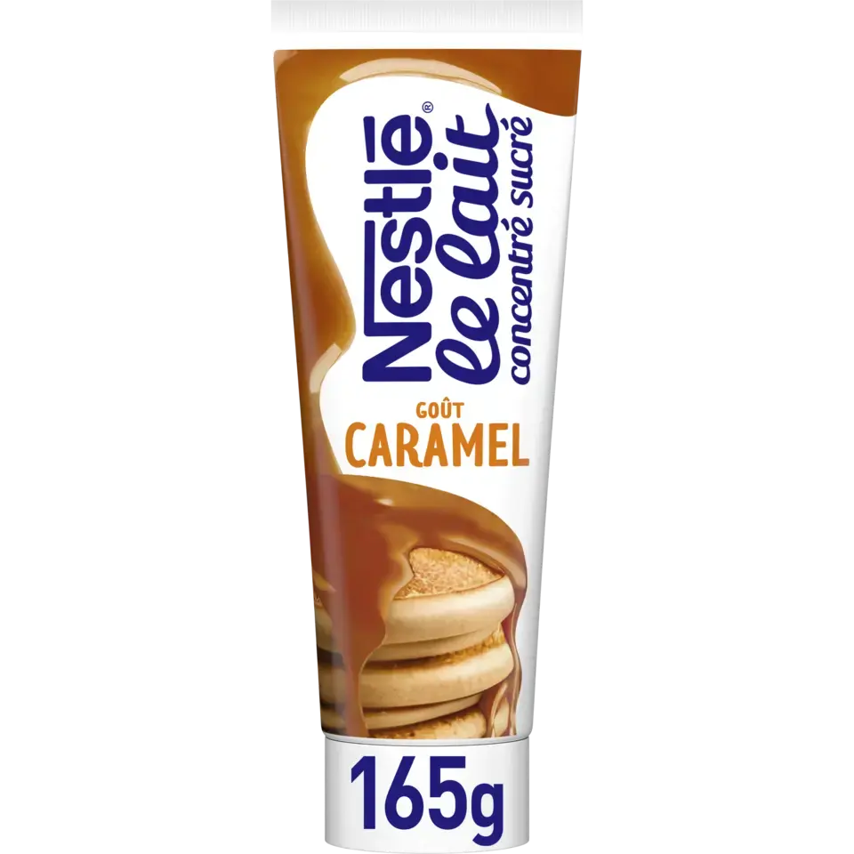 NESTLE Le Lait concentré sucré en tube Caramel tube 165g visuel-3