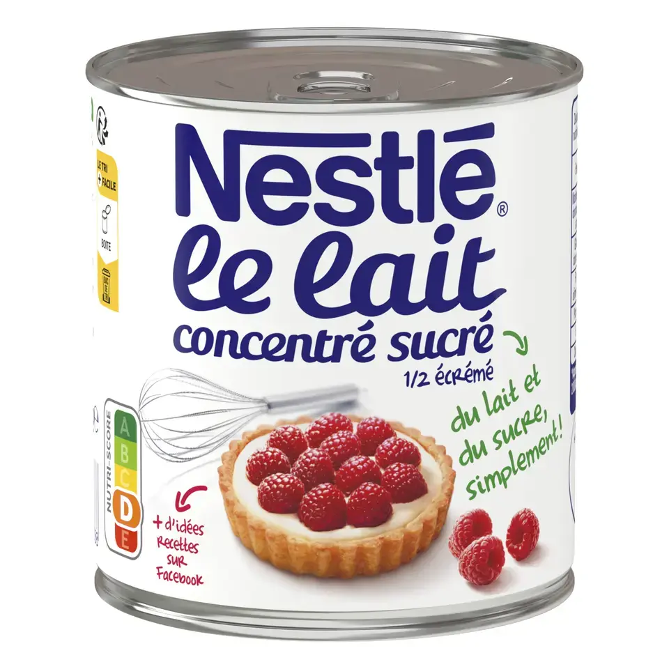 NESTLE® Lait Concentré Sucré 4% MG Boîte 397g