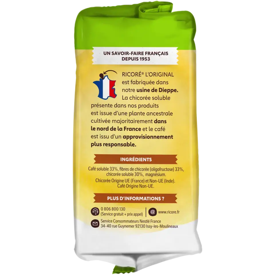 Chicorée &amp; Café, RICORÉ® L'Original, Recharge de 180g