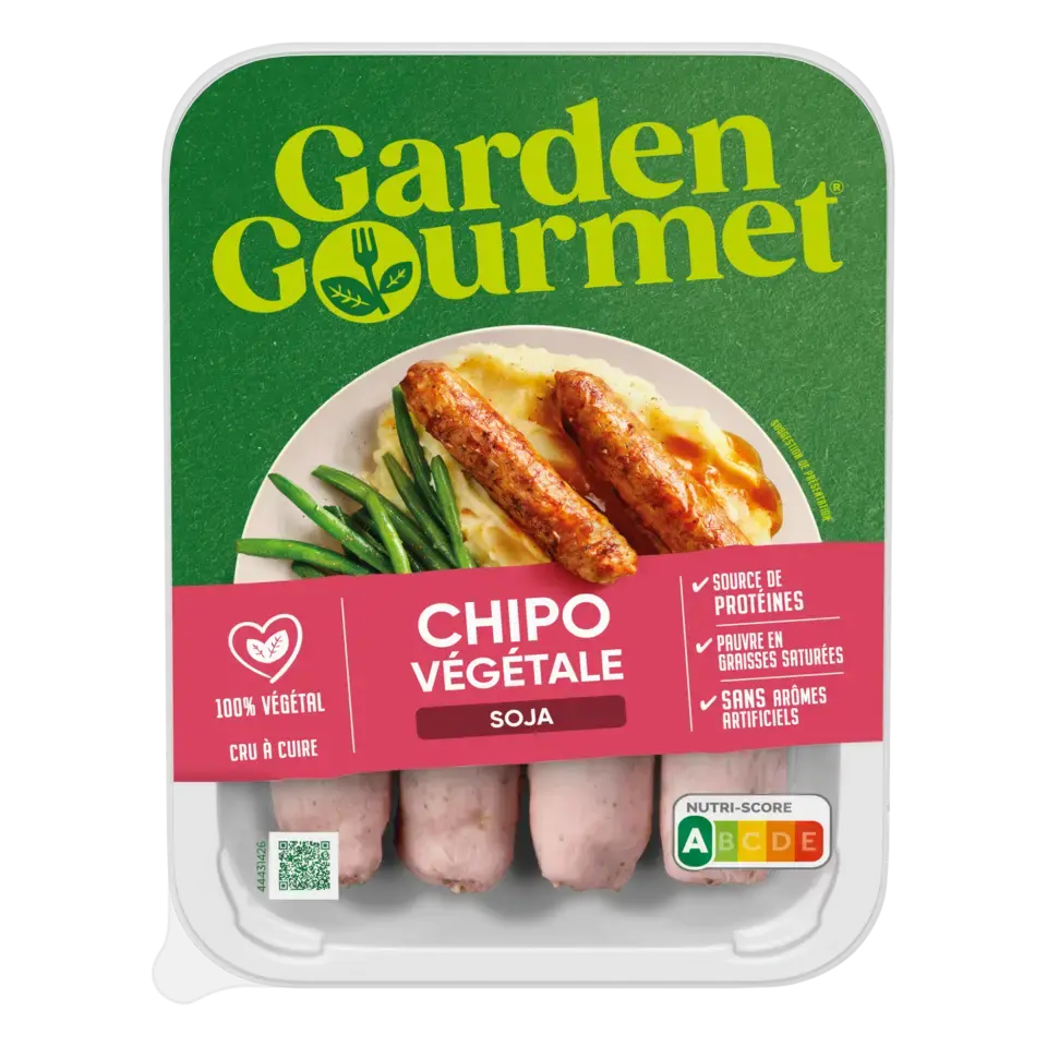 GARDEN GOURMET Chipo Végétale Soja 180g