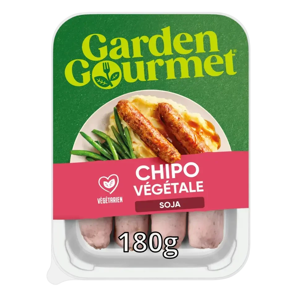GARDEN GOURMET Chipo Végétale Soja 180g