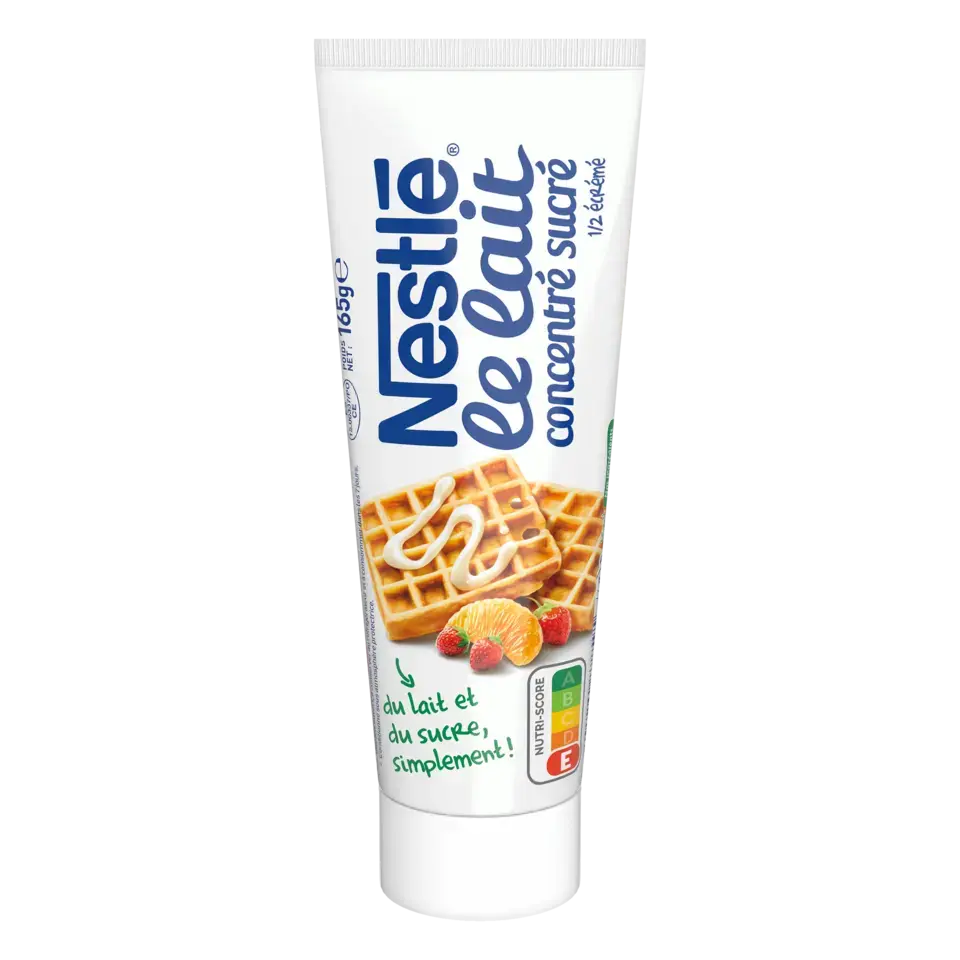 NESTLE Sweetened Condensed Milk 4% Tube 24x165gr FR