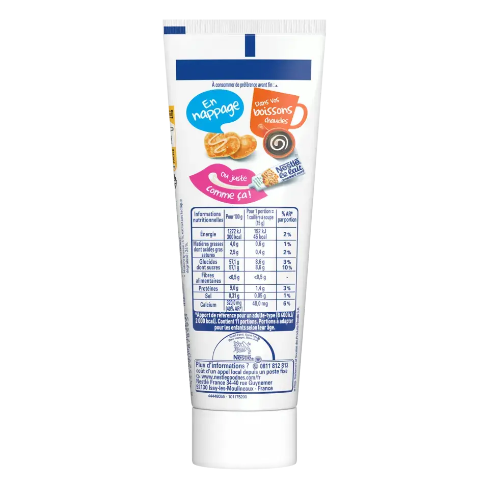 NESTLE Sweetened Condensed Milk 4% Tube 24x165gr FR