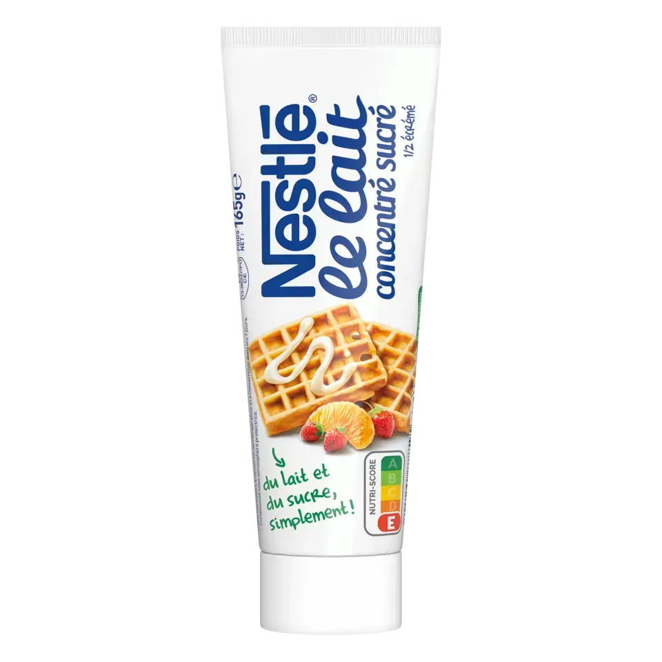 NESTLE Sweetened Condensed Milk 4% Tube 24x165gr FR