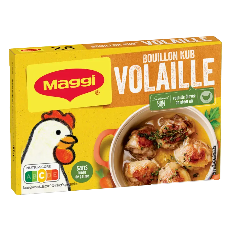 MAGGI Bouillon KUB Volaille 80g visuel-6