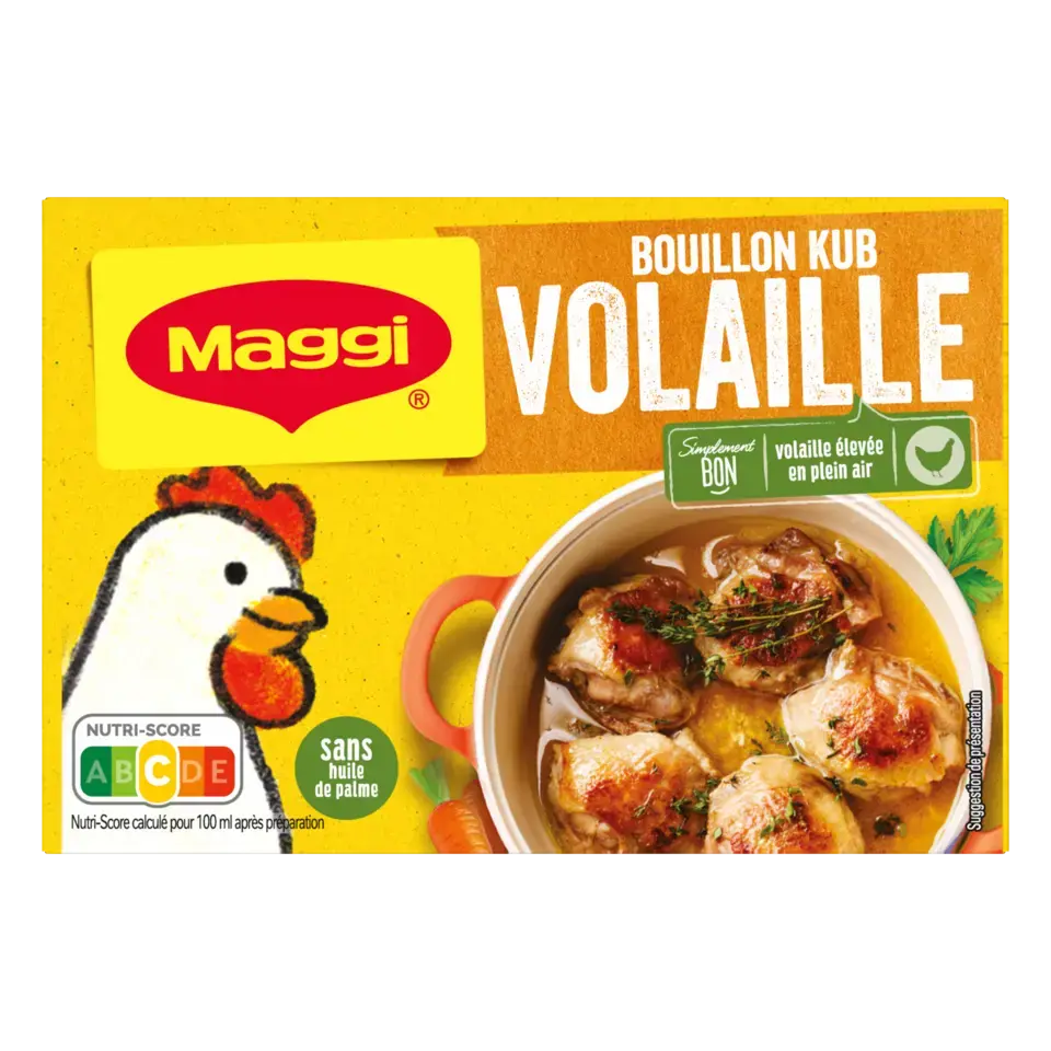 MAGGI Bouillon KUB Volaille 80g visuel-2