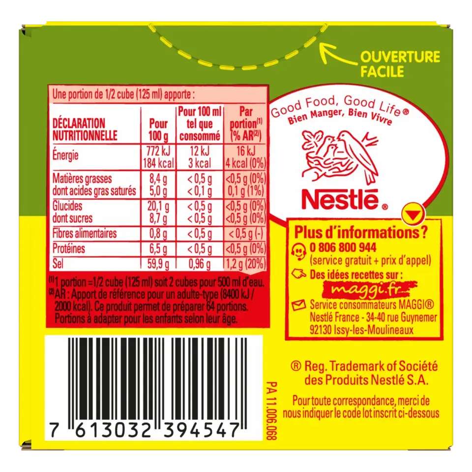 MAGGI KUB OR Herbes de Provence 32 cubes - 128g