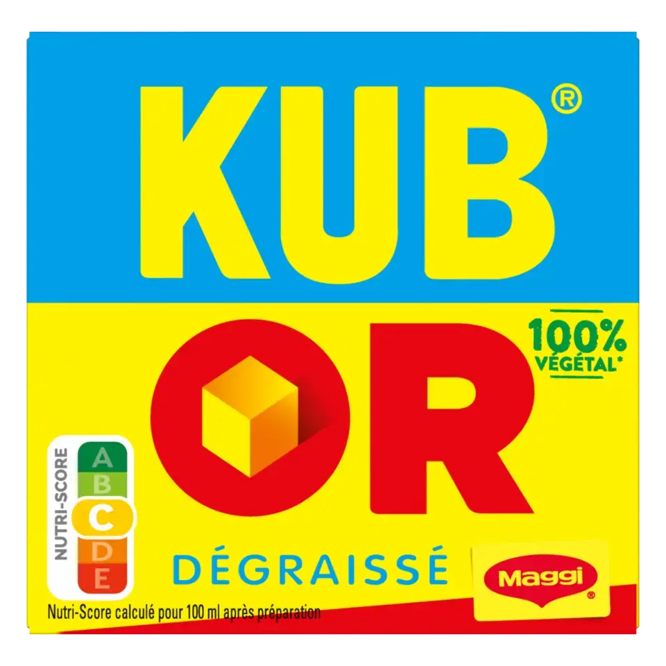 MAGGI KUB OR Bouillon Dégraissé 32 cubes - 128g