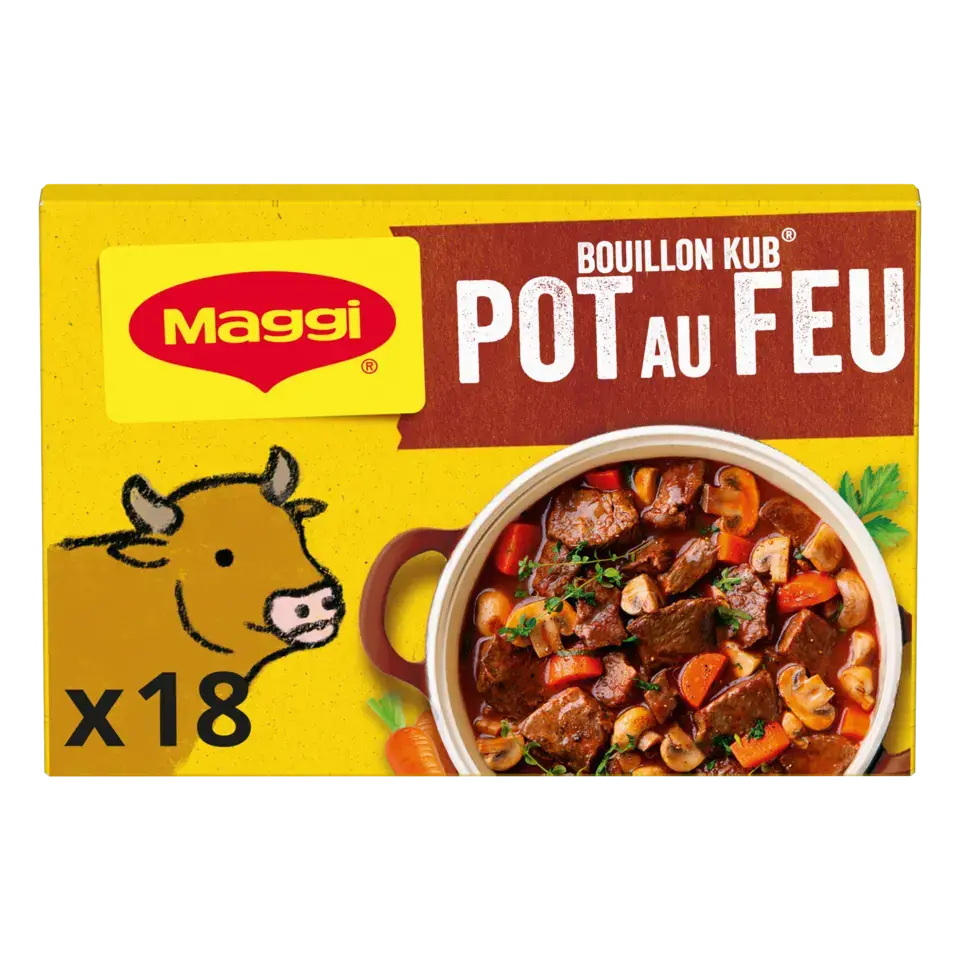 MAGGI Bouillon Pot-Au-Feu Carton 20x180g FR