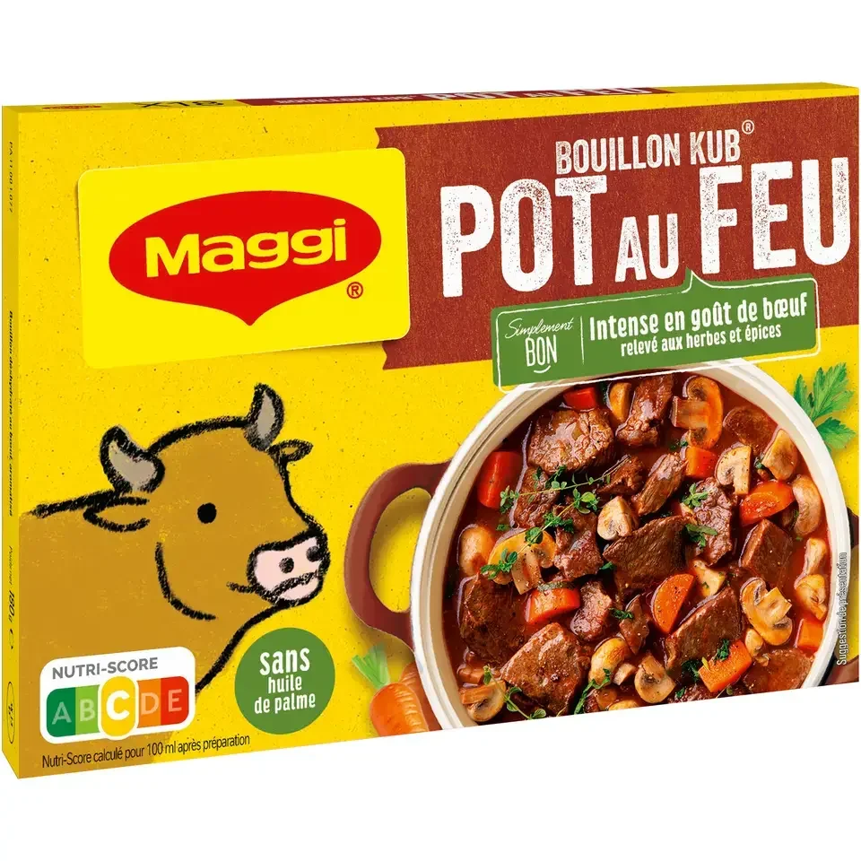 MAGGI Bouillon KUB Pot-au-feu 80g visuel-1
