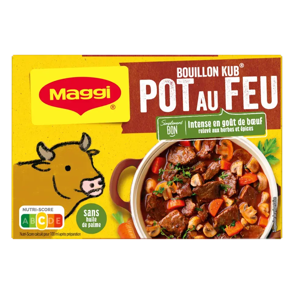 MAGGI Bouillon Pot-Au-Feu Carton 20x180g FR