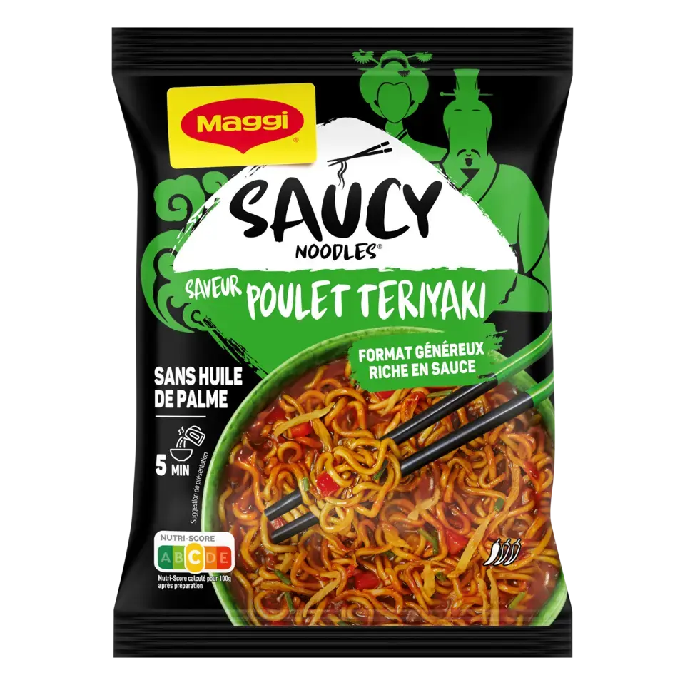 MAGGI® Nouilles instantanées sauce Teriyaki 128g