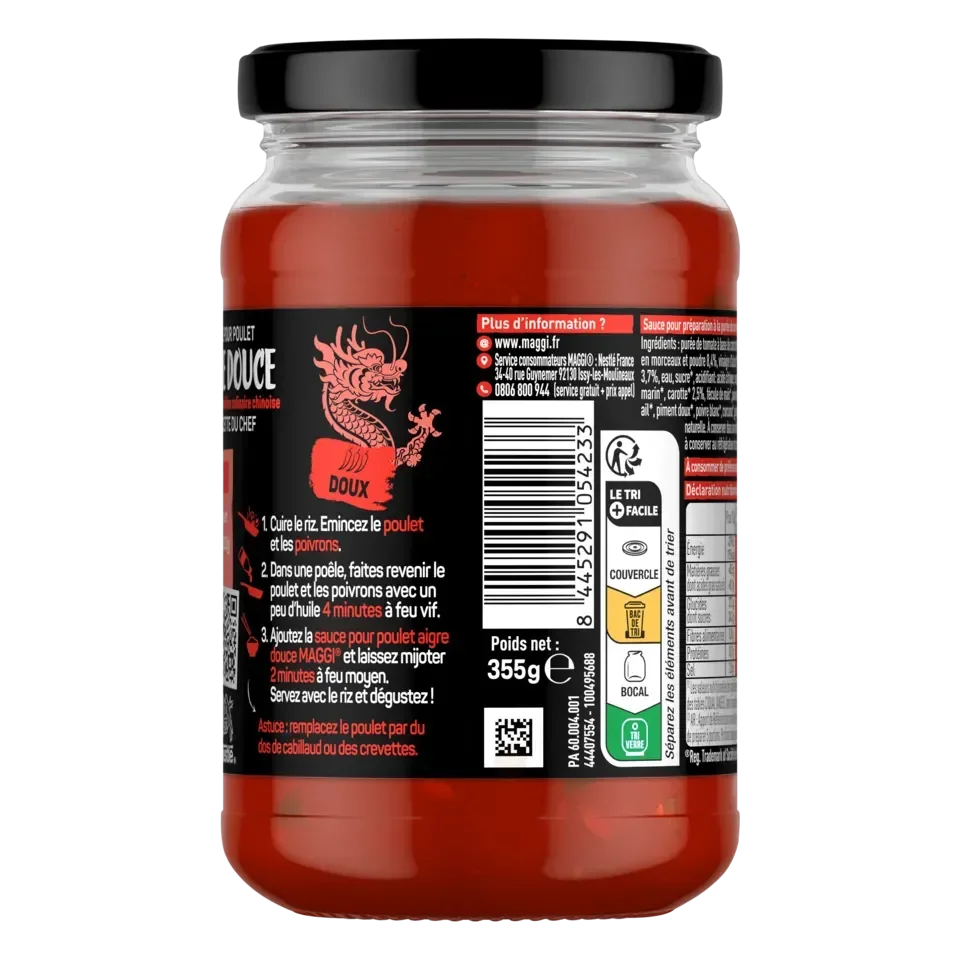MAGGI® sauce aigre douce pour poulet 355g