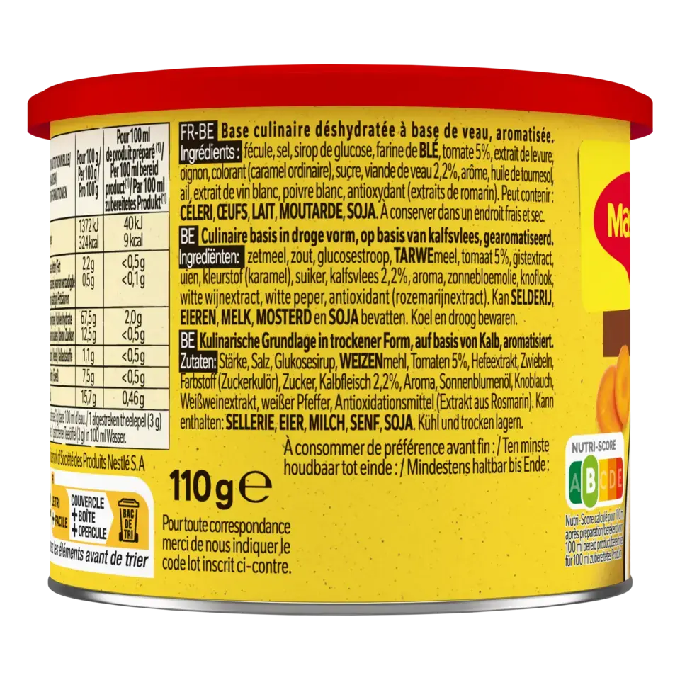 MAGGI Fond de Veau boîte 110g