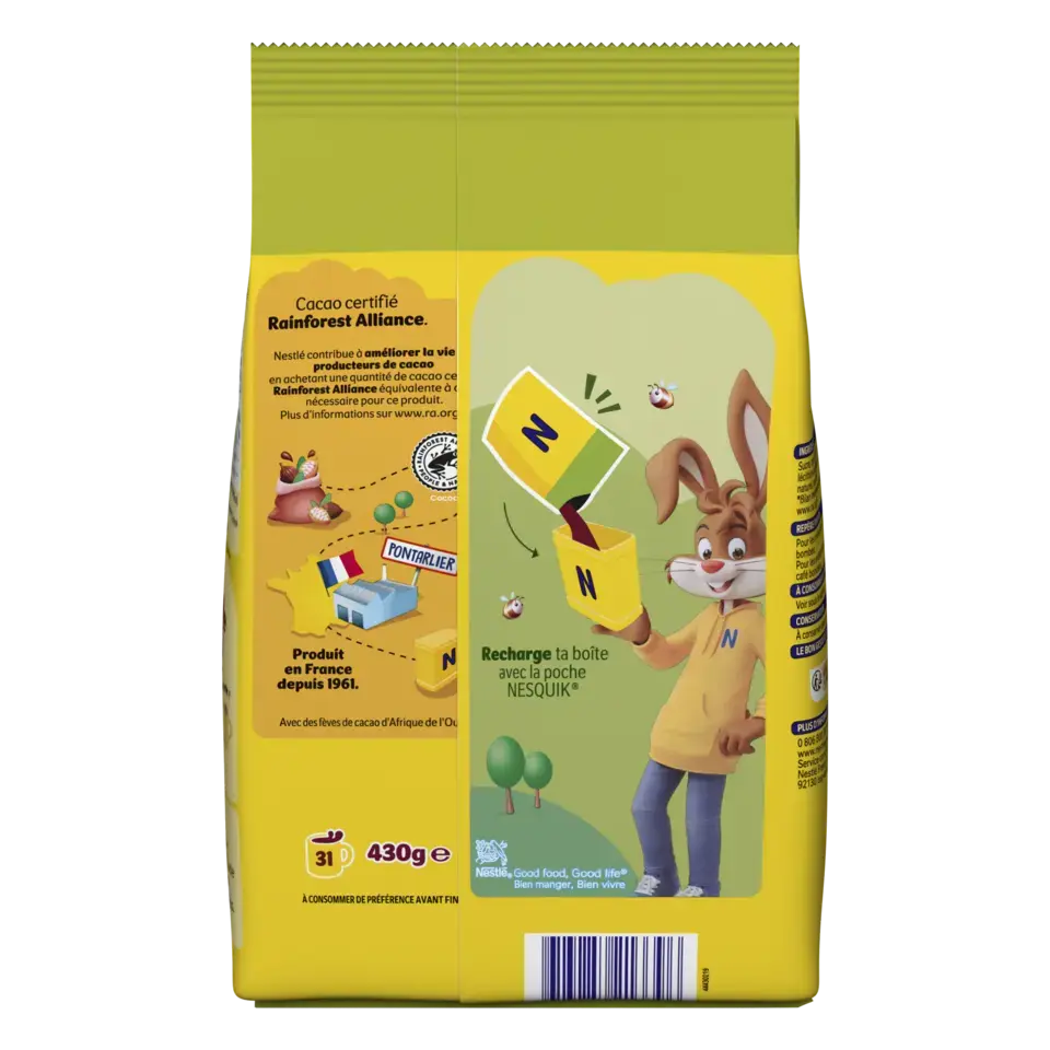 NESQUIK Recharge Poche 430g