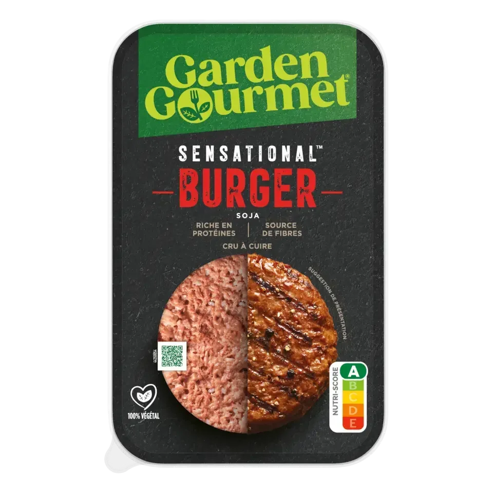 GARDEN GOURMET Sensational Burger Soja 226g visuel-1