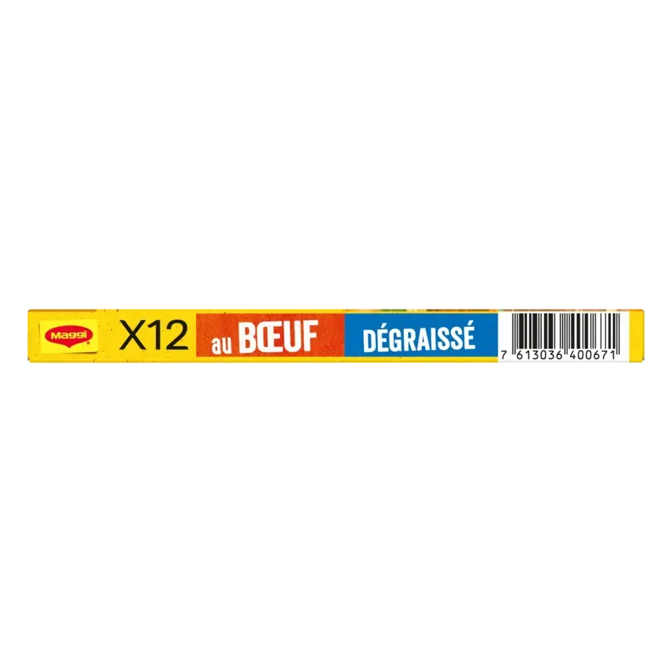 MAGGI Bouillon Beef Fat Free Carton 20x120g FR