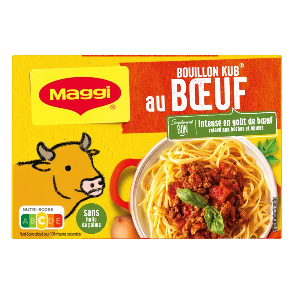 MAGGI Bouillon Beef Carton 20x180g FR