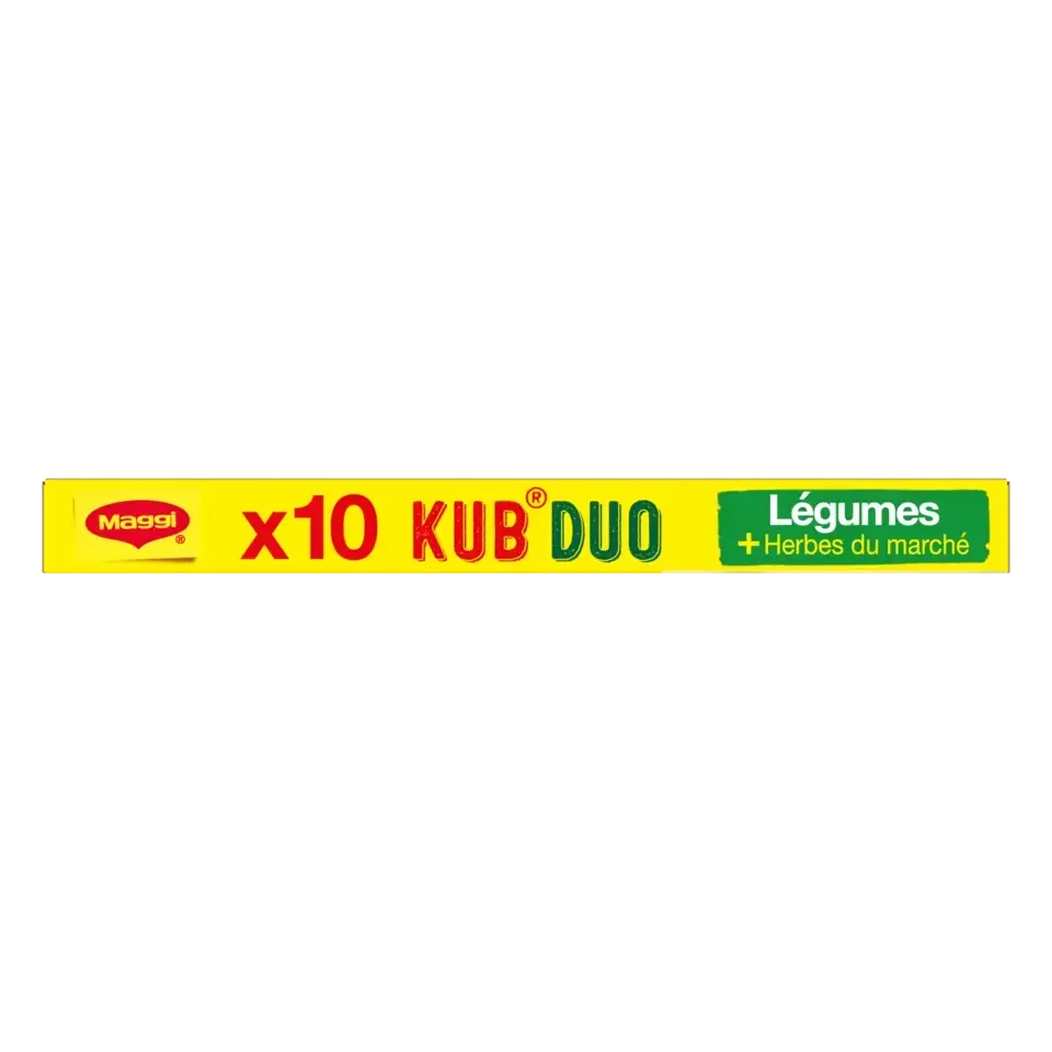 MAGGI Bouillon Duo Vegetable Carton 20x105g FR