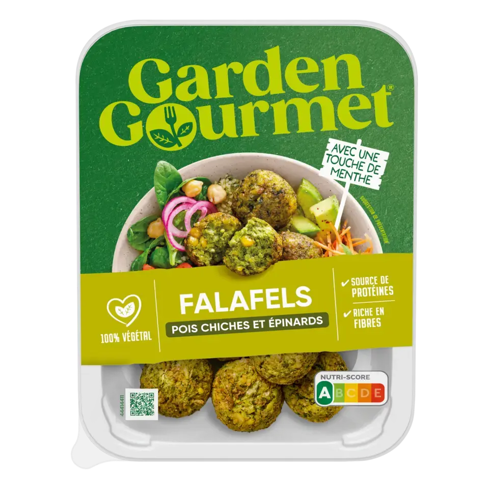 GARDEN GOURMET Falafel Epinards 190g