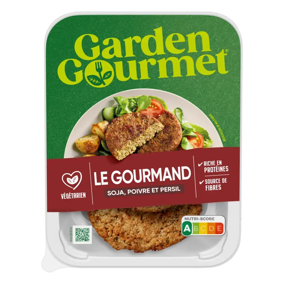 GARDEN GOURMET Le Gourmand Soja, Poivre et Persil 160g