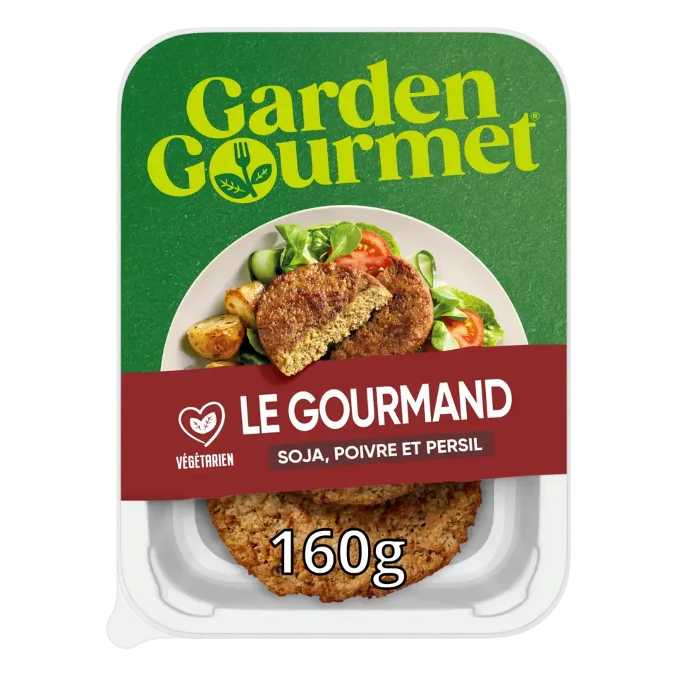 GARDEN GOURMET Le Gourmand Soja, Poivre et Persil 160g